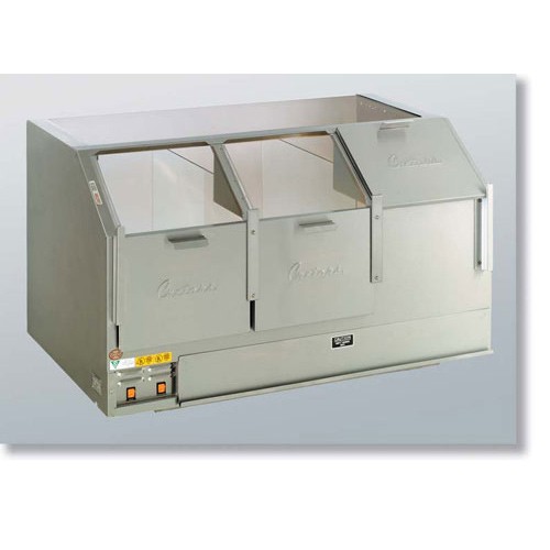 48″ Counter Showcase Cornditioner Cabinet – Triple door