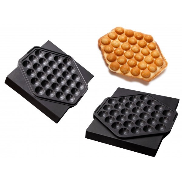 Bubble Waffle Swing Baking Plates