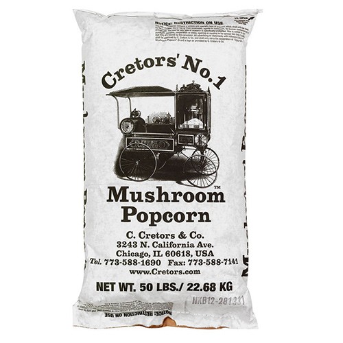 Cretors No.1 Mushroom Popcorn -22.68Kg